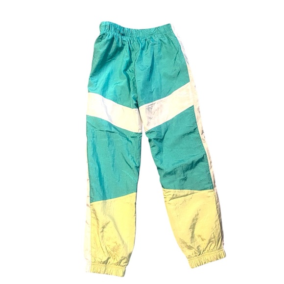 NWT-Champion Men’s aqua and green retro style nylon pants-medium - Picture 6 of 6